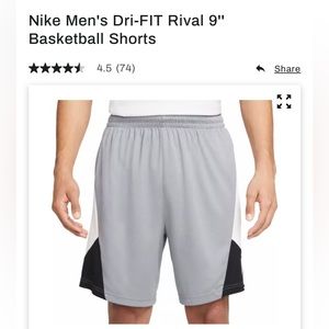 Basically NWOT. Men’s S, Nike Dri-Fit Rival, basketball Shorts.